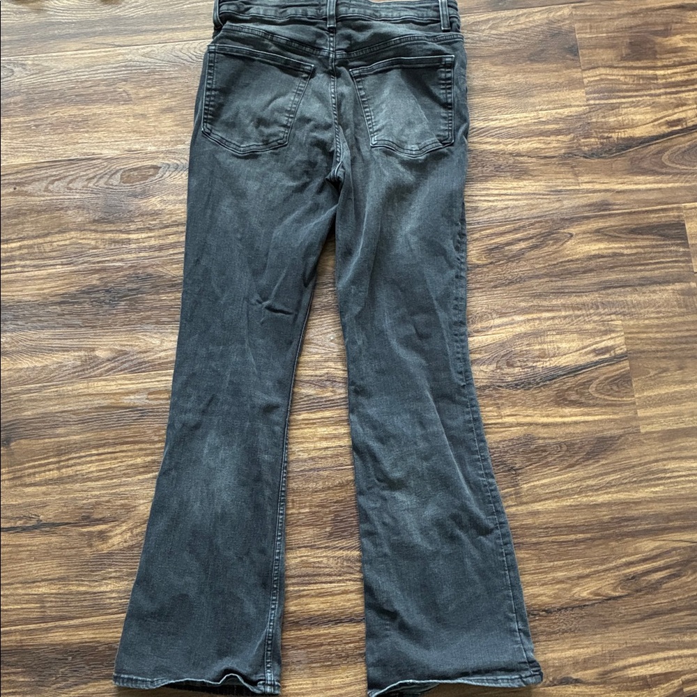 ZARA — Faded Black Women's Bootcut Jeans - Picture 5 of 5